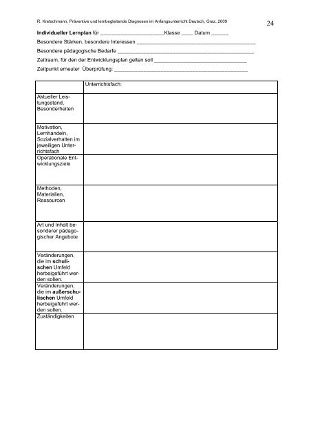 Handreichung zum Workshop - Pädagogische Hochschule Steiermark