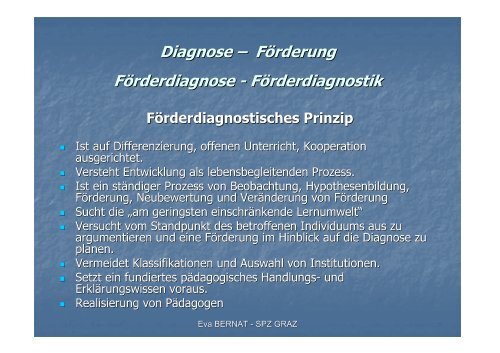 Diagnostik aus inklusionspädagogischer Sicht