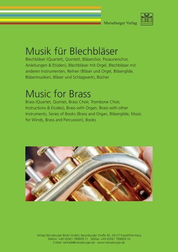 blechbl e4serkatalog 2013 0.pdf - Merseburger Verlag