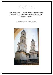 EXCAVACIONES EN LA IGLESIA Y RESIDENCIA JESUÃTICA DE ...