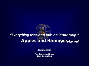 Everything rises and falls on leadership - IAAPA