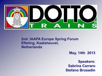 dotto trains - IAAPA