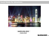 Social Media for Attractions - IAAPA