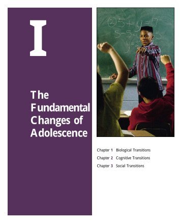 The Fundamental Changes of Adolescence