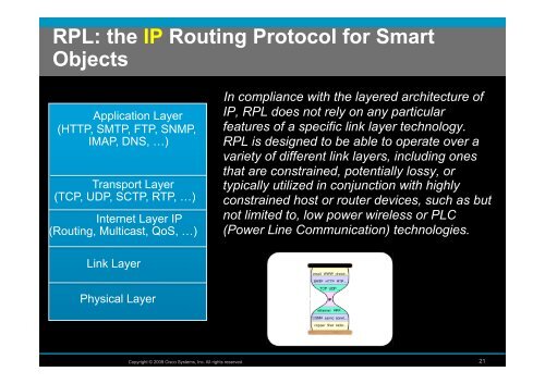 IoT Workshop RPL Tutorial April 2011 - Internet Architecture Board