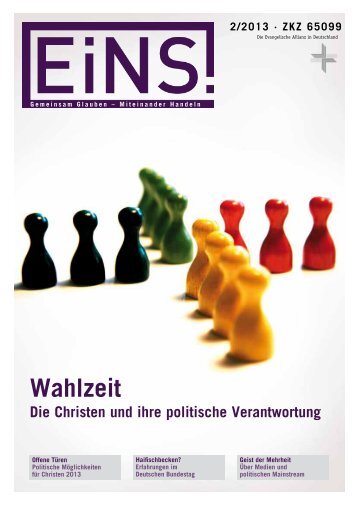 EINS Magazin 02-13 Web x4.pdf - Deutsche Evangelische Allianz