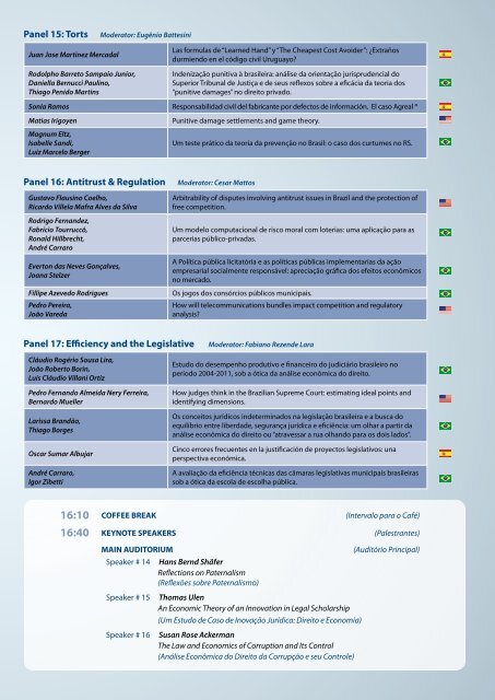 Latin American and Iberian Law and Economics Association - Alacde