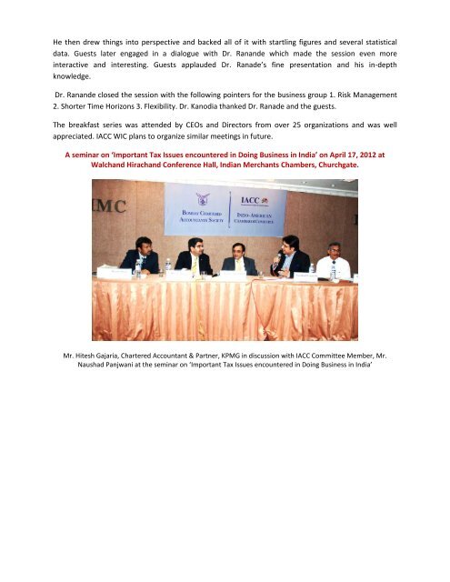 Download the PDF version here - Indo-American Chamber Of ...