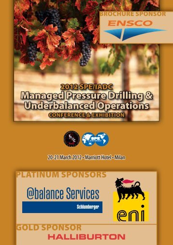 Managed Pressure Drilling & Underbalanced Operations - IADC