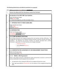 2012 Proposed Administrative Amendments - IADC