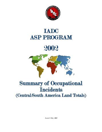 ASP Program Central/South America Land Totals - IADC
