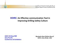 DOIRC: An Effective communication Tool in Improving ... - IADC