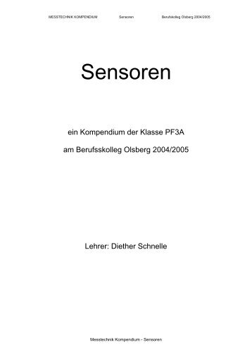 Sensoren - HTL Wien 10