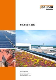 Bauder Preisliste 2013 (0313)