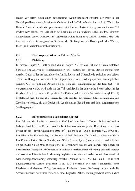 Regionale Siedlungshierarchien und interregionaler Austausch