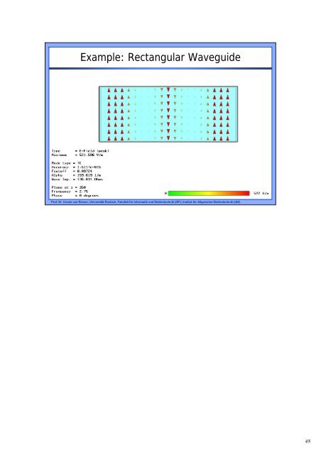 Institut für Allgemeine Elektrotechnik, Uni Rostock - Universität ...