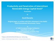 Presentation - 12th IAEE European Energy Conference