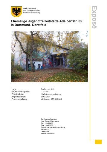 ExposÃ© [pdf, 493 kB] - Stadt Dortmund