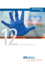 GeschÃ¤ftsbericht 2012 - Volksbank Ochtrup eG