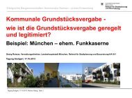 Kommunale GrundstÃ¼cksvergabe in MÃ¼nchen, Georg Reisner