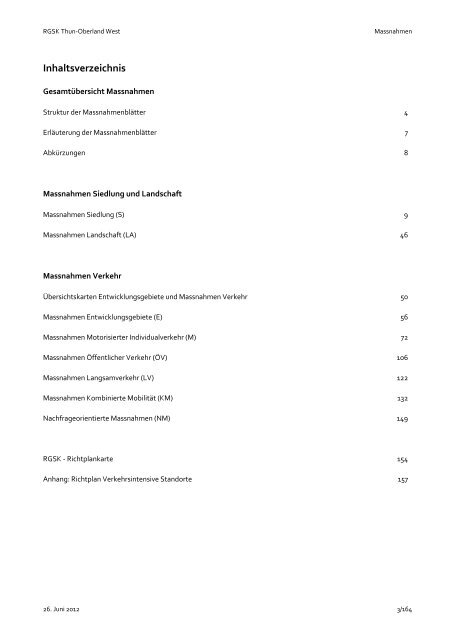 Erlaeuterungsbericht mit Anhang Stand Entwurf vom 28 ... - Thun