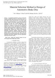 Material Selection Method in Design of Automotive Brake Disc