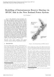 Modelling of Instantaneous Reserve Sharing via HVDC link in the ...