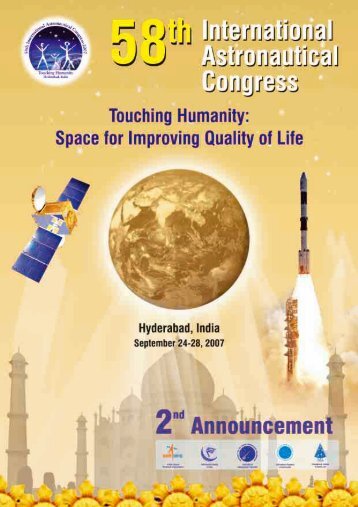 IAC 2007 Second Announcement - IAF home page