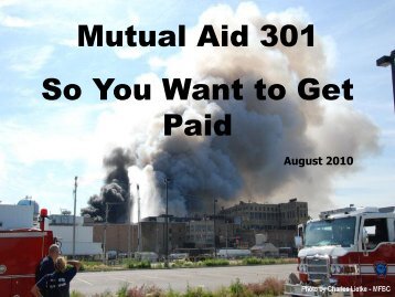 Mutual Aid 301 So You Want to Get Paid - International Association ...