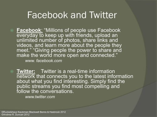 Social Media - The Good, The Bad, and The Ugly - International ...