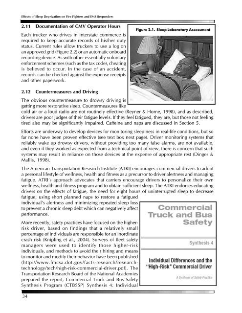 Effects of Sleep Deprivation on Fire Fighters and EMS ... - NAEMT