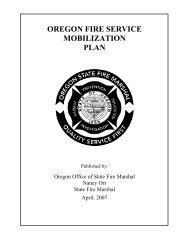 oregon fire service mobilization plan - International Association of ...