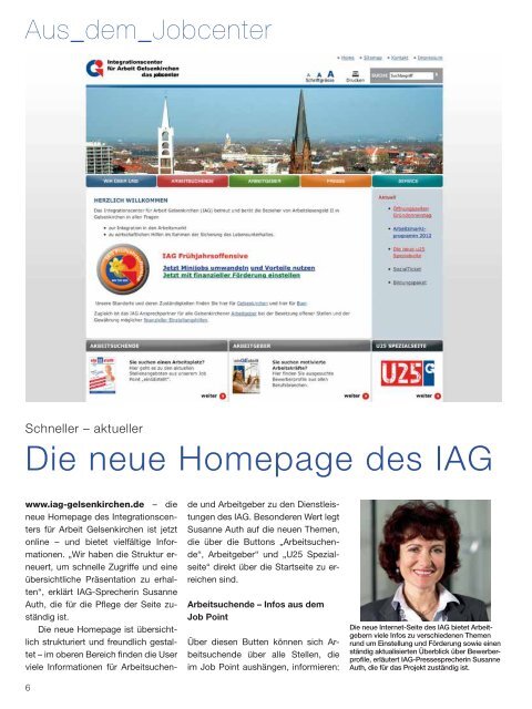 einGEstellt, Ausgabe Nr.2 April 2012 - IAG Gelsenkirchen