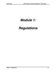 Module 1: Regulations - International Association of Fire Fighters