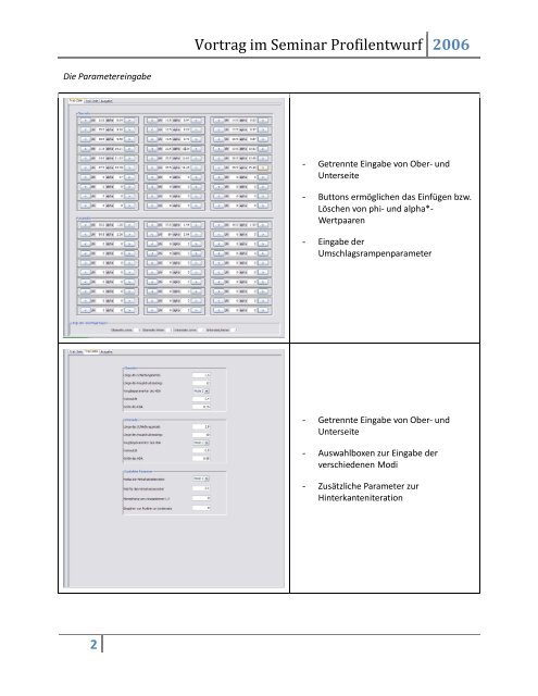 Vortrag im Seminar Profilentwurf - IAG