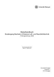 Modulhandbuch - IAG - UniversitÃ¤t Stuttgart