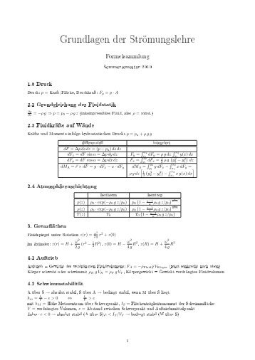 Formelsammlung - IAG