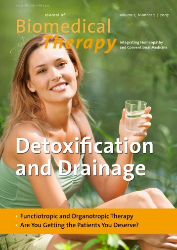 Detoxification and Drainage - International Academy of ...