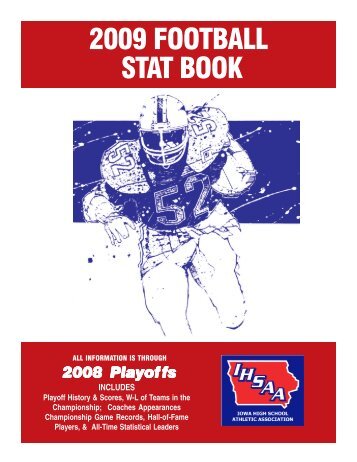 2009 FOOTBALL STAT BOOK - Iowa High School Athletic Association