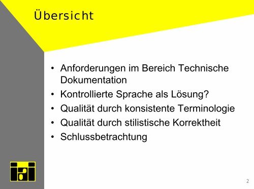 Sprache kontrollieren mit Kontrollierter Sprache