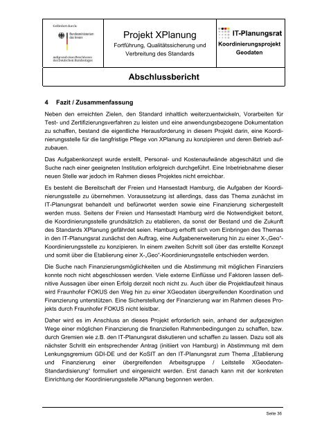 Abschlussbericht - Institut fÃ¼r Angewandte Informatik - FZK