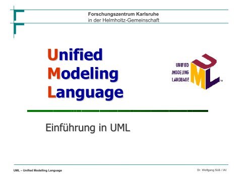 Was ist UML?