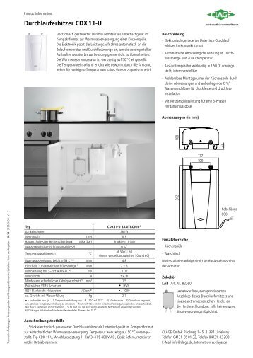 PDF (429.39 KB) - Clage GmbH