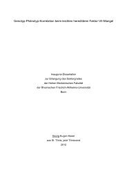 Kaser EG: Genotyp-PhÃ¤notyp-Korrelation beim leichten hereditÃ¤ren ...