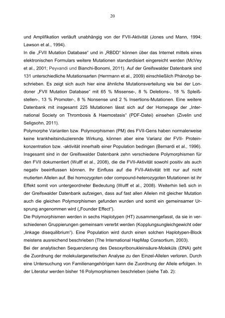 Kaser EG: Genotyp-PhÃ¤notyp-Korrelation beim leichten hereditÃ¤ren ...