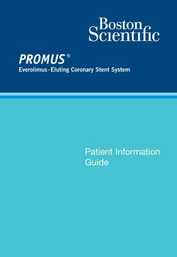 Patient Information Guide - Boston Scientific