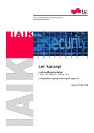 Lehrkonzept - Logik und Berechenbarkeit