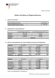 Zahlen und Fakten zur Pflegeversicherung - Bundesministerium fÃ¼r ...