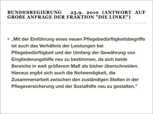 Die Rolle der Kommunen im Pflegesystem - Deutscher Verein