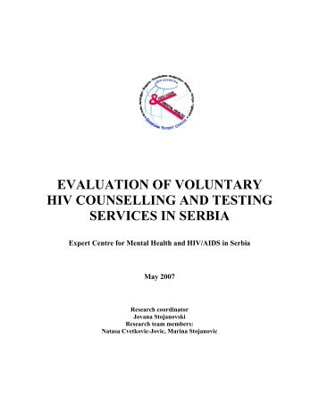 evaluation of voluntary hiv counselling and testing services ... - IAN-a